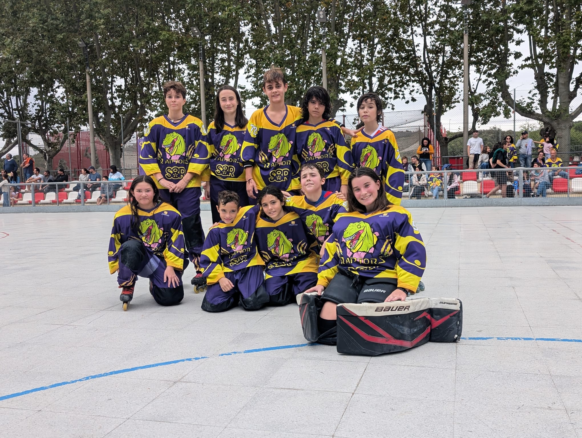 Empieza la liga FMP de hockey linea en Madrid